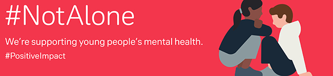 #NotAlone: Support for young people suffering mentally from the pandemic